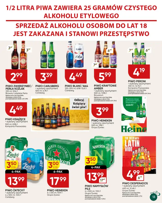Chata Polska - gazetka promocyjna Katalog od środy 17.12 do wtorku 23.12 - strona 13