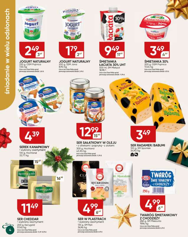Chata Polska - gazetka promocyjna Katalog od środy 17.12 do wtorku 23.12 - strona 4