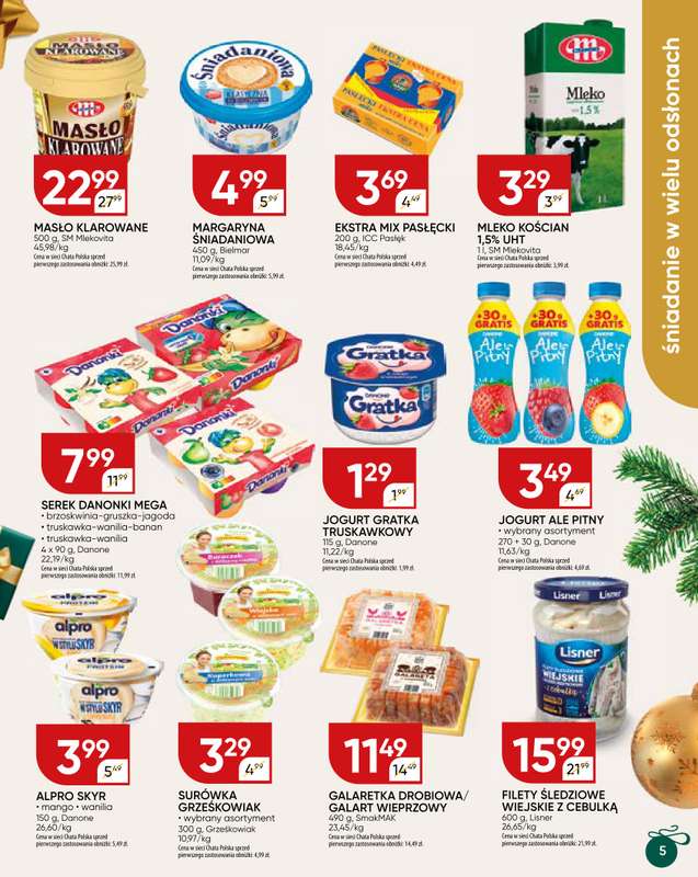 Chata Polska - gazetka promocyjna Katalog od środy 17.12 do wtorku 23.12 - strona 5