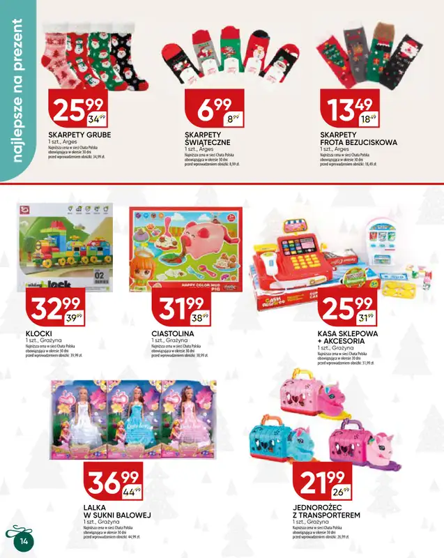 Chata Polska - gazetka promocyjna Katalog od środy 17.12 do wtorku 23.12 - strona 14