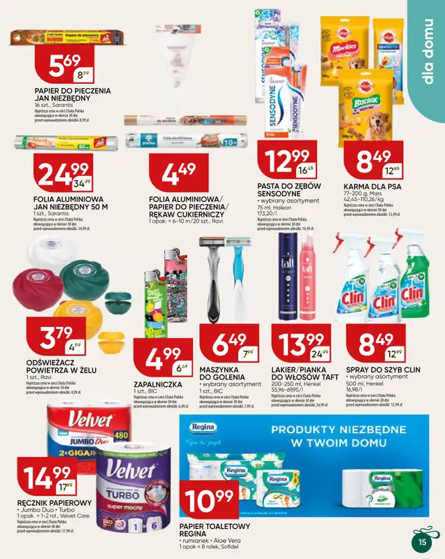 Chata Polska - gazetka promocyjna Katalog od środy 17.12 do wtorku 23.12 - strona 15