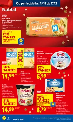 Lidl - gazetka promocyjna Oferta od poniedziałku od poniedziałku 15.12 do środy 17.12 - strona 42