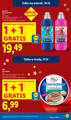 Lidl - gazetka promocyjna Oferta od poniedziałku od poniedziałku 15.12 do środy 17.12 - strona 7