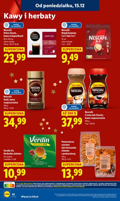 Lidl - gazetka promocyjna Oferta od poniedziałku od poniedziałku 15.12 do środy 17.12 - strona 58