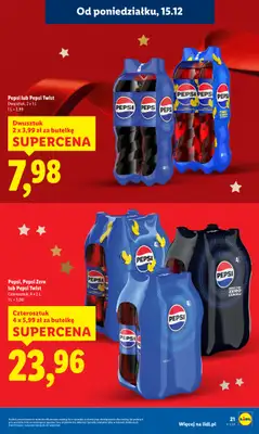 Lidl - gazetka promocyjna Oferta od poniedziałku od poniedziałku 15.12 do środy 17.12 - strona 21