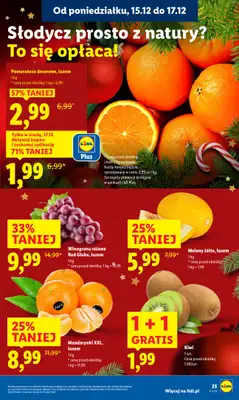 Lidl - gazetka promocyjna Oferta od poniedziałku od poniedziałku 15.12 do środy 17.12 - strona 27