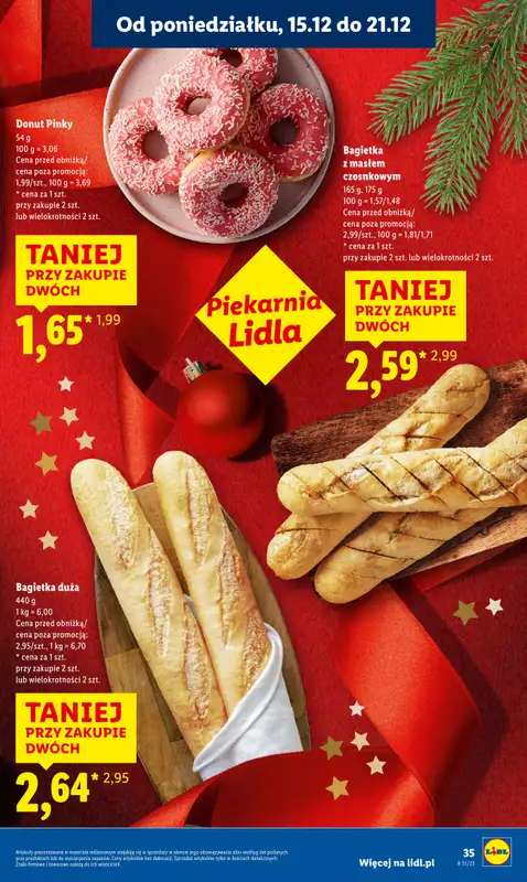 Lidl - gazetka promocyjna Oferta od poniedziałku od poniedziałku 15.12 do środy 17.12 - strona 37