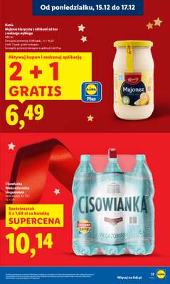 Lidl - gazetka promocyjna Oferta od poniedziałku od poniedziałku 15.12 do środy 17.12 - strona 17