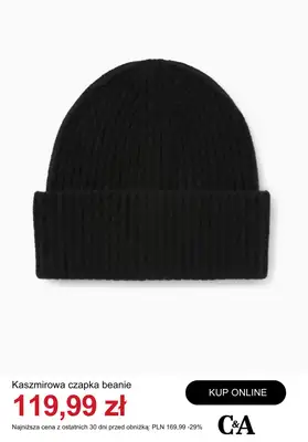 C&A - gazetka promocyjna Akcesoria: torebki, kapcie, czapki i szaliki od czwartku 18.12  - strona 7