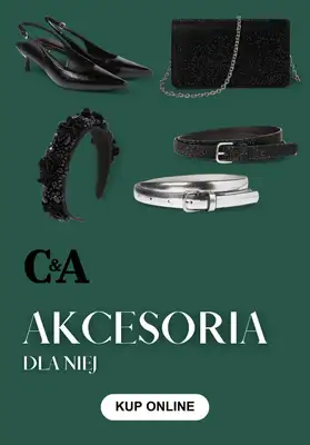 C&A - gazetka promocyjna Akcesoria: torebki, kapcie, czapki i szaliki od czwartku 18.12 
