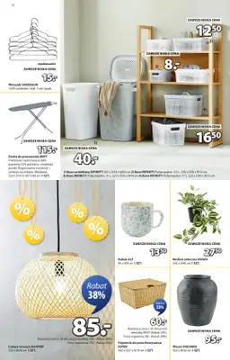 Jysk - gazetka promocyjna Wyprzedaż. Rabat do 70% od środy 31.12 do niedzieli 18.01 - strona 12