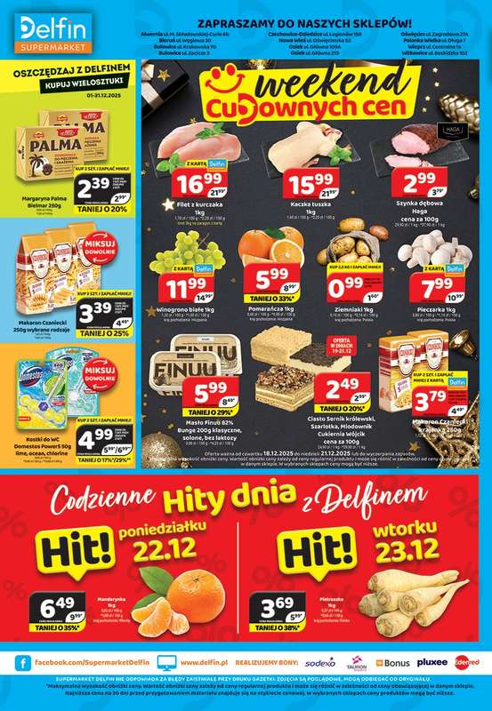 Delfin - gazetka promocyjna Gazetka od środy 17.12 do niedzieli 28.12 - strona 8