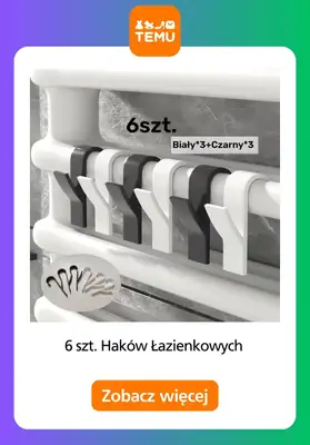 Temu - gazetka promocyjna Przechowywanie i organizacja w domu od środy 17.12  - strona 13