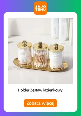 Temu - gazetka promocyjna Przechowywanie i organizacja w domu od środy 17.12  - strona 4