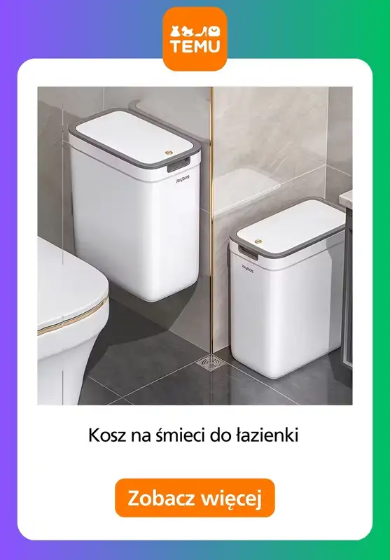 Temu - gazetka promocyjna Przechowywanie i organizacja w domu od środy 17.12  - strona 6