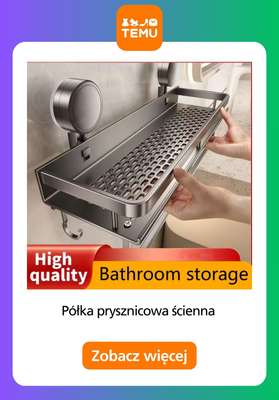 Temu - gazetka promocyjna Przechowywanie i organizacja w domu od środy 17.12  - strona 8