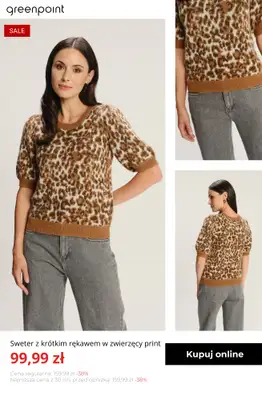 Greenpoint - gazetka promocyjna Zimowe swetry do -50% od środy 17.12  - strona 4