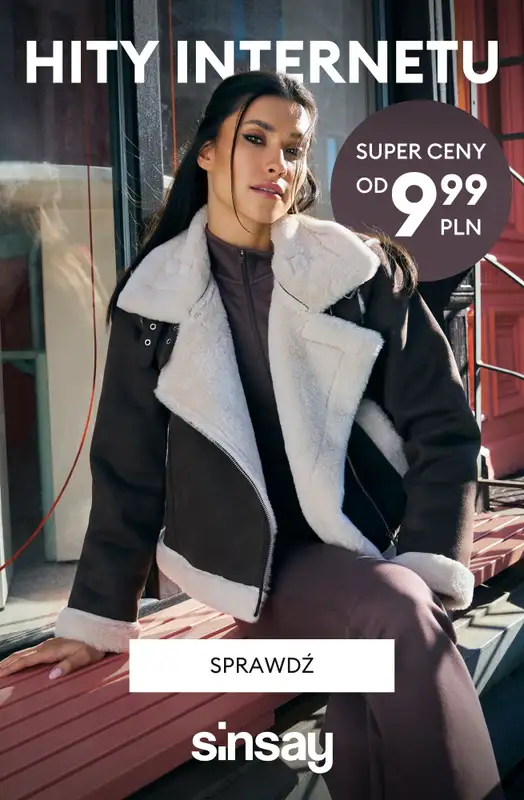 Sinsay - gazetka promocyjna HITY INTERNETU od środy 17.12 