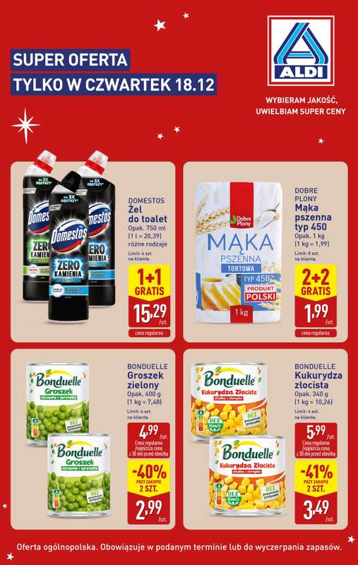 Aldi - gazetka promocyjna Super oferta tylko w czwartek 18.12! od czwartku 18.12 do czwartku 18.12 - strona 2
