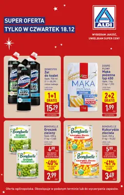 Aldi - gazetka promocyjna Super oferta tylko w czwartek 18.12! od czwartku 18.12 do czwartku 18.12 - strona 2