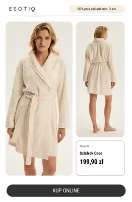 Prezenty - gazetka promocyjna Esotiq | -50% przy zakupie min. 3 szt. od poniedziałku 17.11 do wtorku 23.12 - strona 12