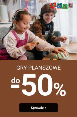 Smyk - gazetka promocyjna Do -50% gry planszowe od środy 17.12 