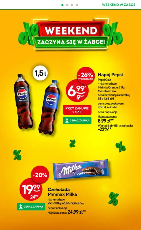 Żabka - gazetka promocyjna Gazetka weekendowa   - strona 2