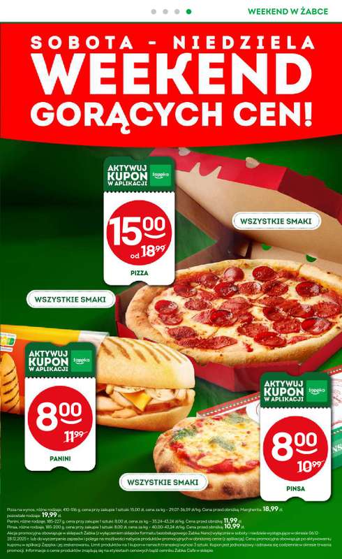 Żabka - gazetka promocyjna Gazetka weekendowa od piątku 19.12 do niedzieli 21.12 - strona 5