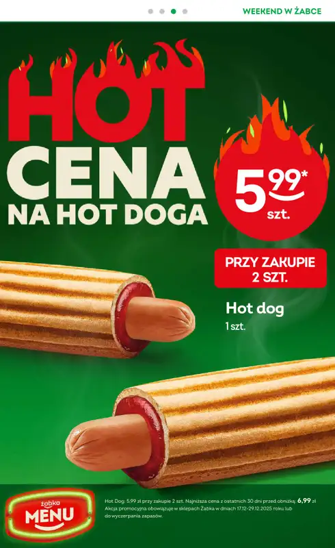 Żabka - gazetka promocyjna Gazetka weekendowa od piątku 19.12 do niedzieli 21.12 - strona 4