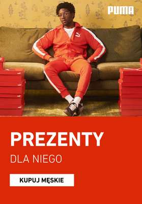 Prezenty - gazetka promocyjna Puma | Prezenty dla niego od środy 17.12 