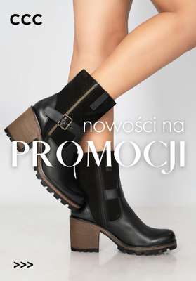 CCC - gazetka promocyjna NOWOŚCI na PROMOCJI od czwartku 18.12 