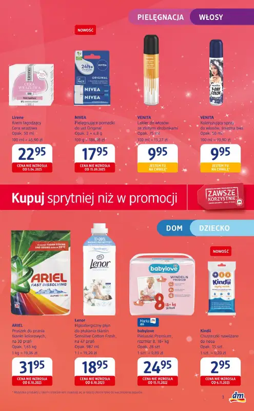 Drogerie DM - gazetka promocyjna Gazetka  do środy 31.12 - strona 3