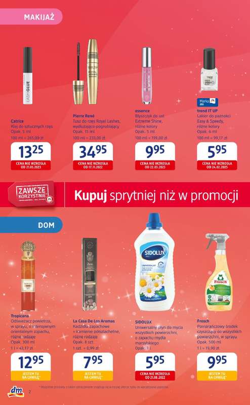 Drogerie DM - gazetka promocyjna Gazetka  do środy 31.12 - strona 2