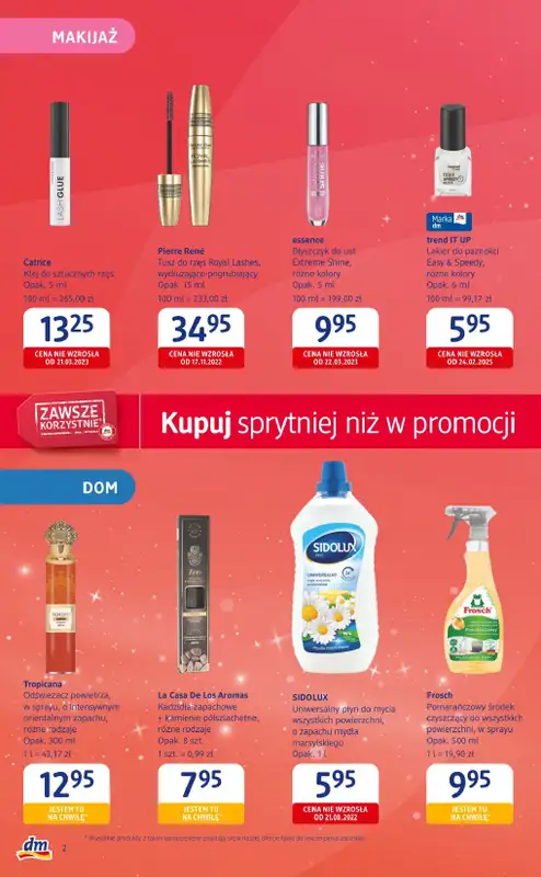Drogerie DM - gazetka promocyjna Gazetka  do środy 31.12 - strona 2