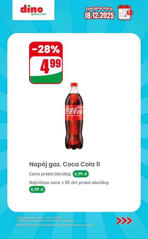 Dino - gazetka promocyjna Specjalna oferta na 18.12.2025 - promocje spoza gazetki od czwartku 18.12 do czwartku 18.12 - strona 7