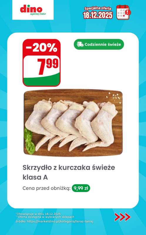 Dino - gazetka promocyjna Specjalna oferta na 18.12.2025 - promocje spoza gazetki od czwartku 18.12 do czwartku 18.12 - strona 6
