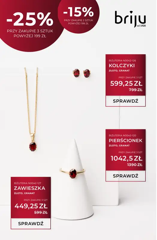 Briju - gazetka promocyjna Oferta specjalna od czwartku 18.12 do środy 31.12 - strona 6