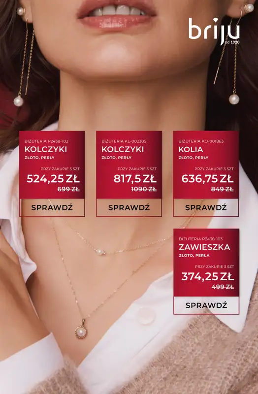 Briju - gazetka promocyjna Oferta specjalna od czwartku 18.12 do środy 31.12 - strona 9