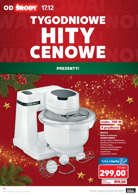 Kaufland - gazetka promocyjna Oferta Kaufland od środy 17.12 do wtorku 23.12 - strona 58