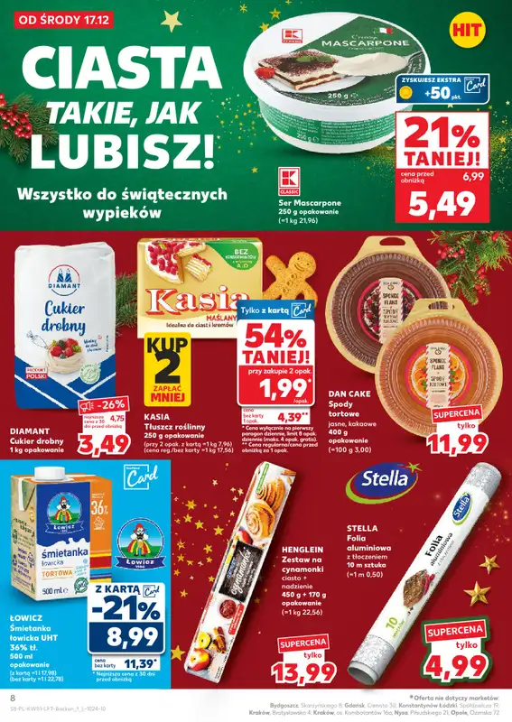 Kaufland - gazetka promocyjna Oferta Kaufland od środy 17.12 do wtorku 23.12 - strona 8
