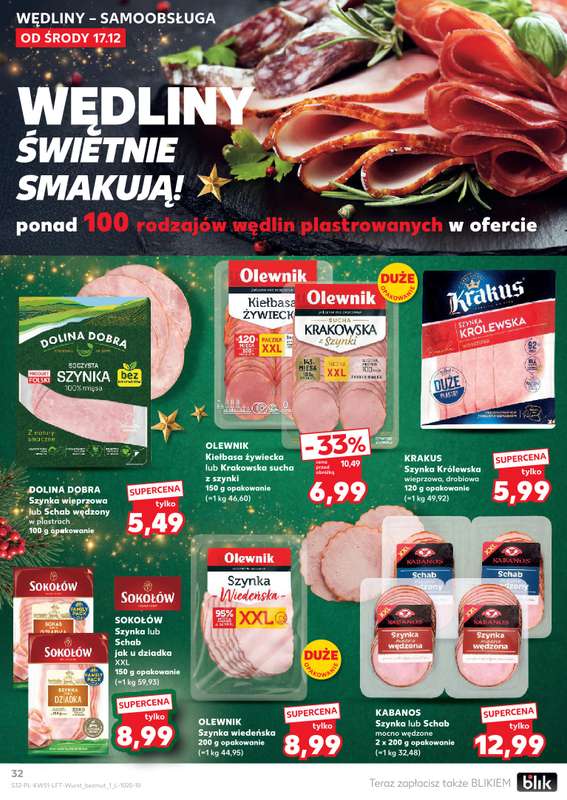 Kaufland - gazetka promocyjna Oferta Kaufland od środy 17.12 do wtorku 23.12 - strona 32