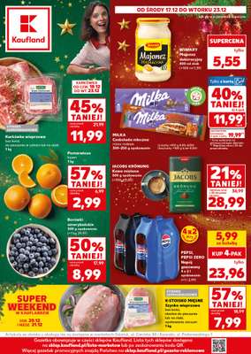 Kaufland - gazetka promocyjna Oferta Kaufland od środy 17.12 do wtorku 23.12