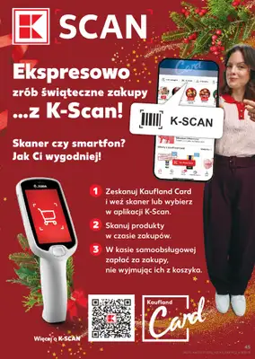 Kaufland - gazetka promocyjna Oferta Kaufland od środy 17.12 do wtorku 23.12 - strona 45