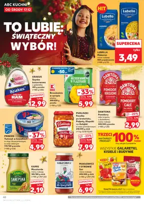 Kaufland - gazetka promocyjna Oferta Kaufland od środy 17.12 do wtorku 23.12 - strona 40