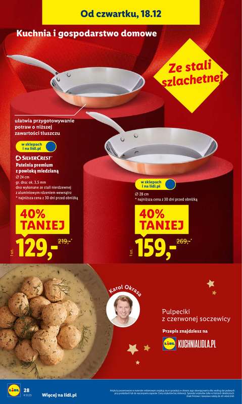 Lidl - gazetka promocyjna Katalog od poniedziałku 15.12 do niedzieli 21.12 - strona 40