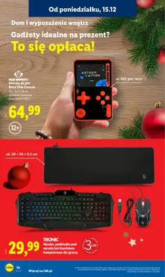 Lidl - gazetka promocyjna Katalog od poniedziałku 15.12 do niedzieli 21.12 - strona 18