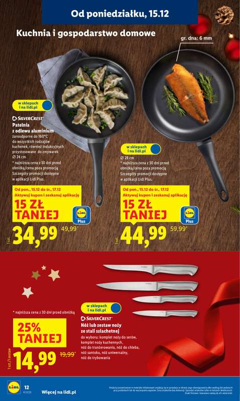 Lidl - gazetka promocyjna Katalog od poniedziałku 15.12 do niedzieli 21.12 - strona 16