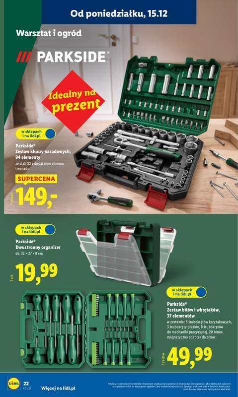 Lidl - gazetka promocyjna Katalog od poniedziałku 15.12 do niedzieli 21.12 - strona 30