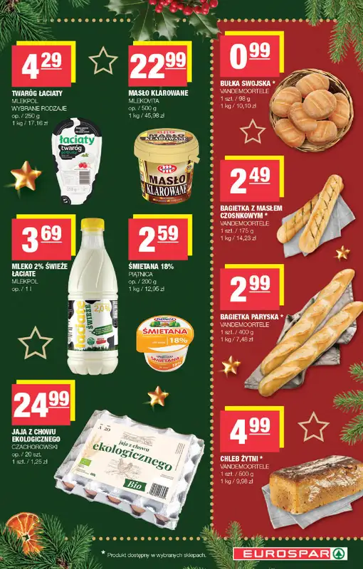 SPAR - gazetka promocyjna Gazetka Eurospar i Święta ze smakiem od czwartku 18.12 do wtorku 23.12 - strona 3