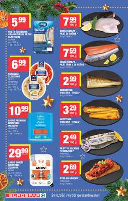 SPAR - gazetka promocyjna Gazetka Eurospar i Święta ze smakiem od czwartku 18.12 do wtorku 23.12 - strona 4